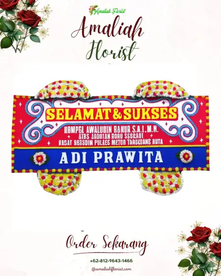 Papan Bunga Ucapan Selamat Pasirkecapi